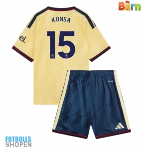 Billiga Arsenal Ezri Konsa #15 Tredjeställ Barn 2026-27 Kortärmad (+ Korta byxor)